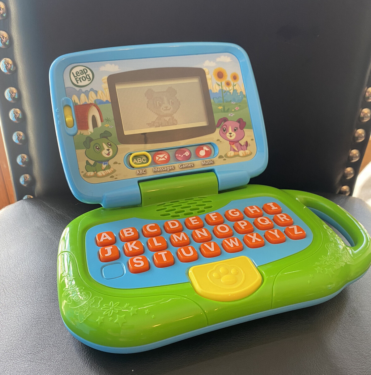 Leapfrog My Own LeapTop Leap Frog Learning Interactive Laptop System **TESTED**