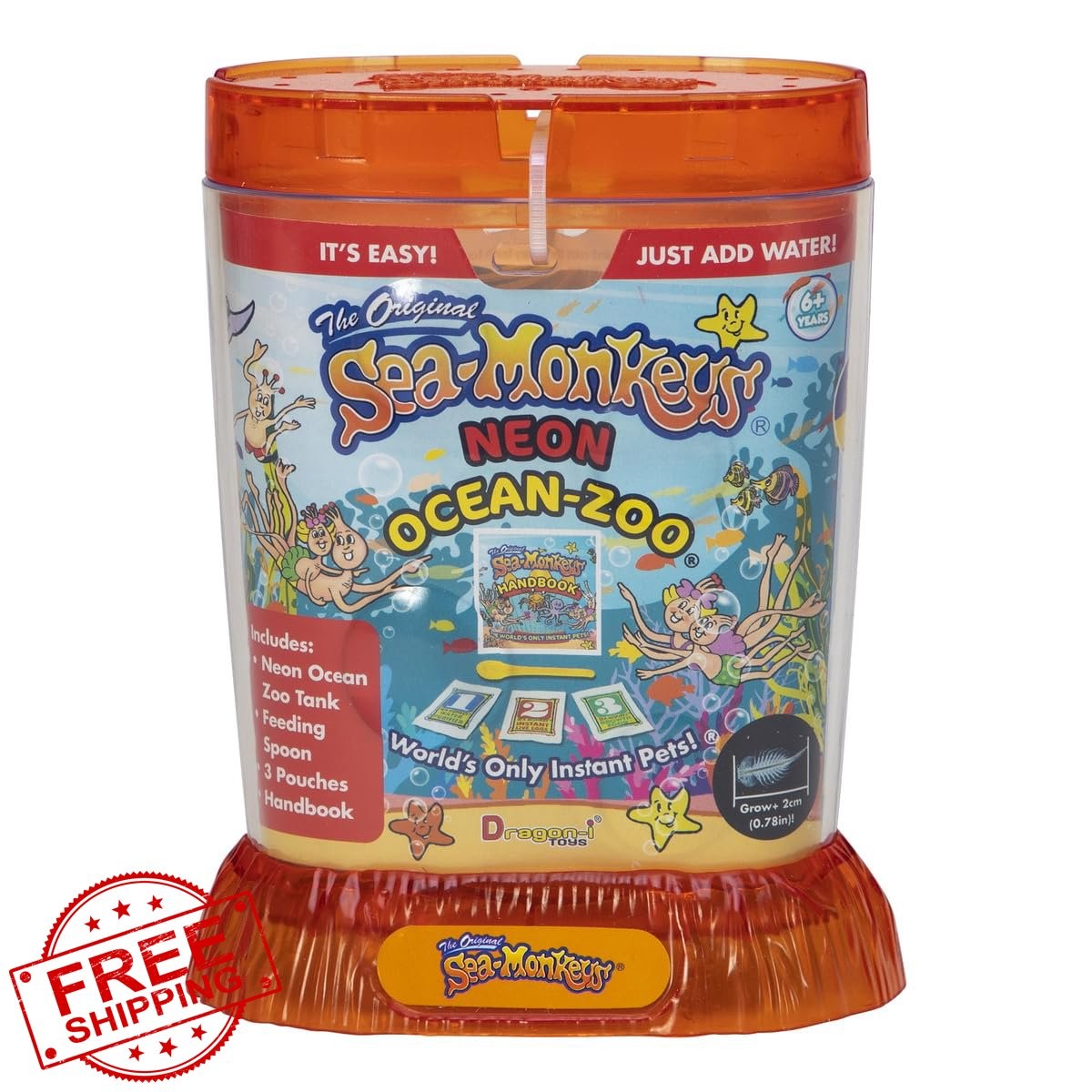 Sea-monkeys Ocean Zoo Neon Small