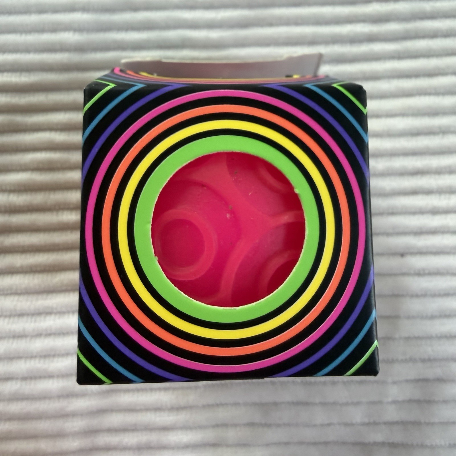 Schylling NeeDoh teenie Pink Ripple Ball Squeeze Sensory Toy TikTok VIRAL