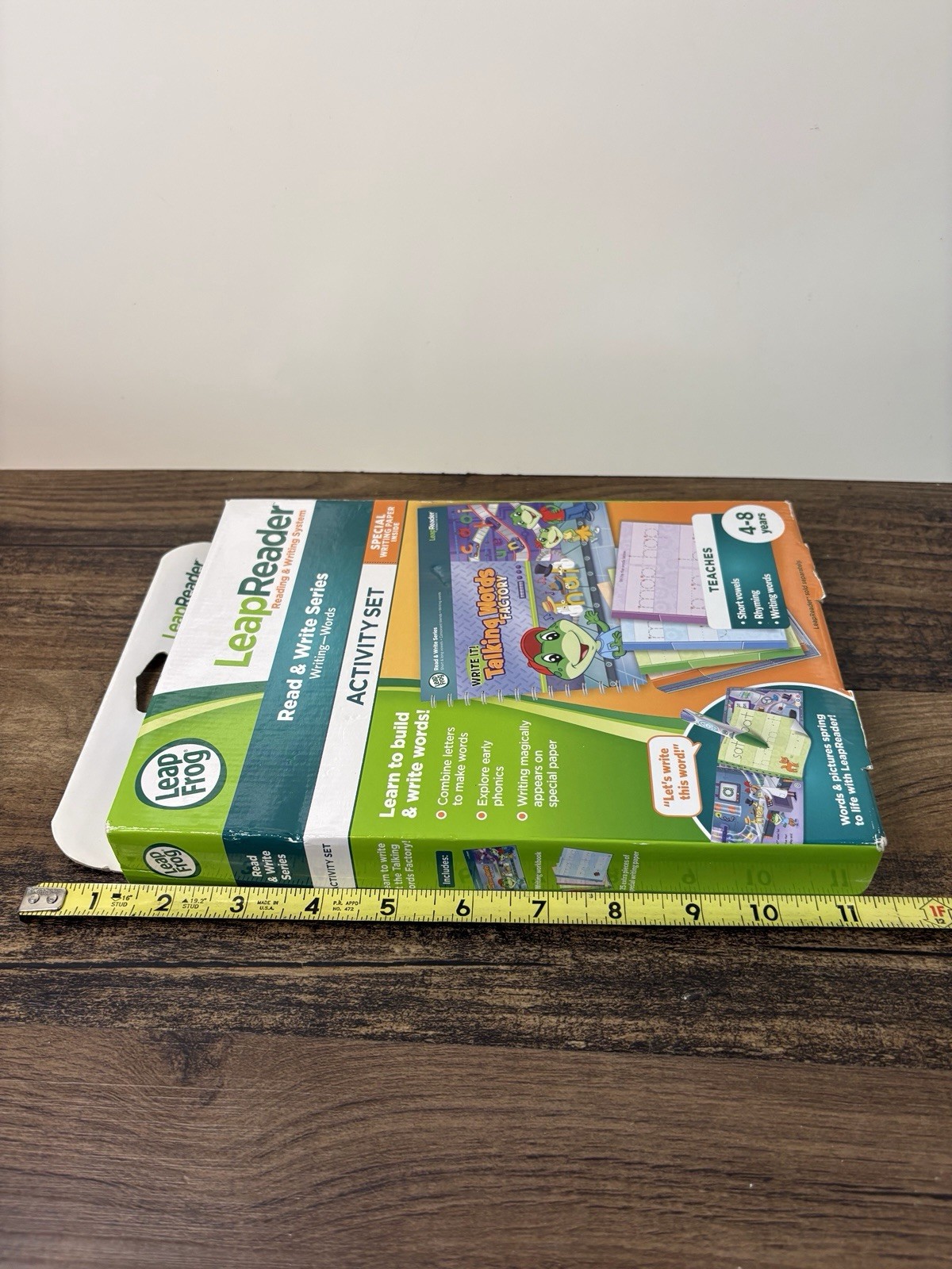 LeapFrog LeapReader Writing Workbook Write it Talking Words Factory NEW 4-8 YRS