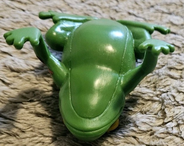 Toy Frog 2.5 Inches Tall