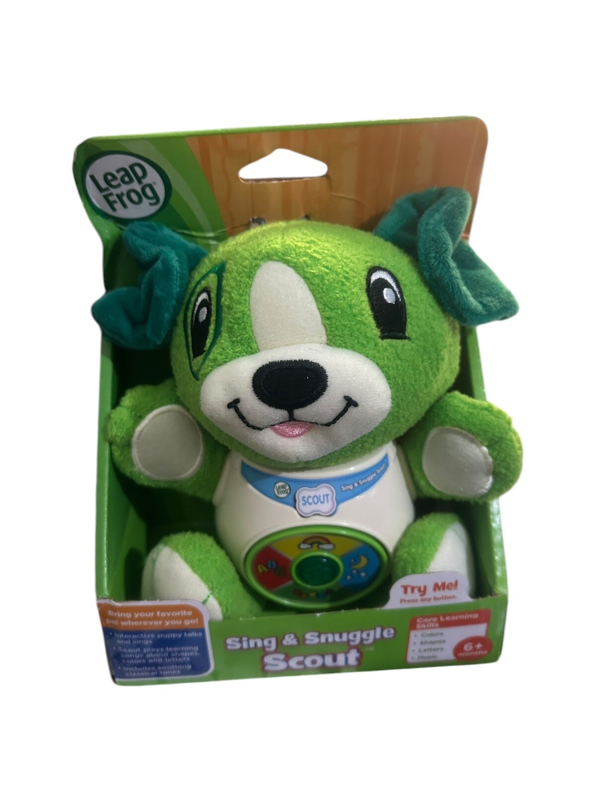 NEW LeapFrog Sing & Snuggle Scout Interactive Puppy Learning Toy Baby Toddler