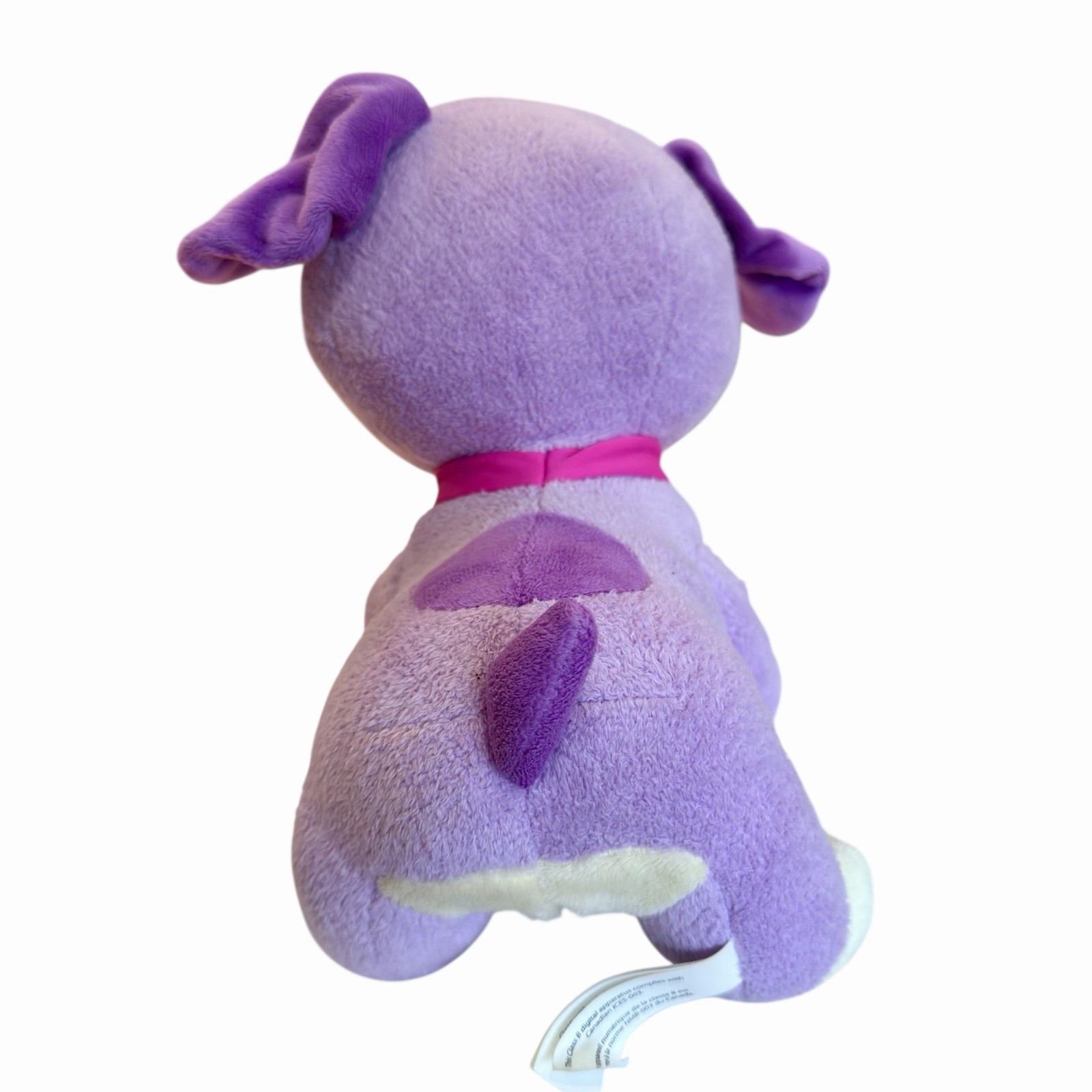 LeapFrog Violet Read With Me Interactive Plush Dog Tested Works EUC!! RARE!
