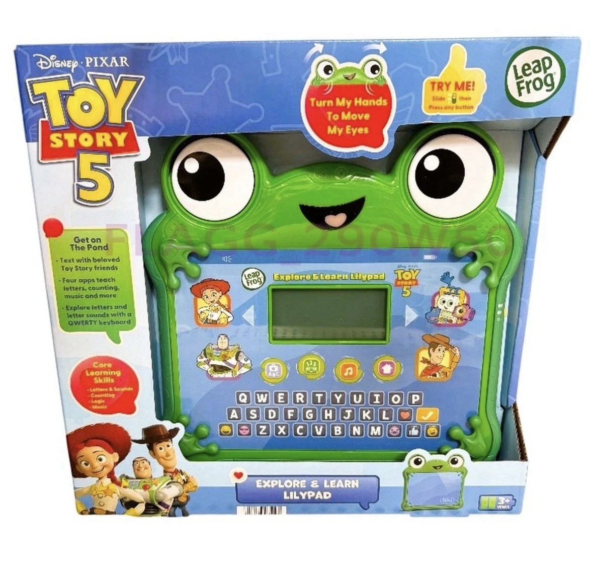 2026 Disney Toy Story 5 EXPLORE & LEARN LILYPAD Interactive Tablet Leapfrog NEW!