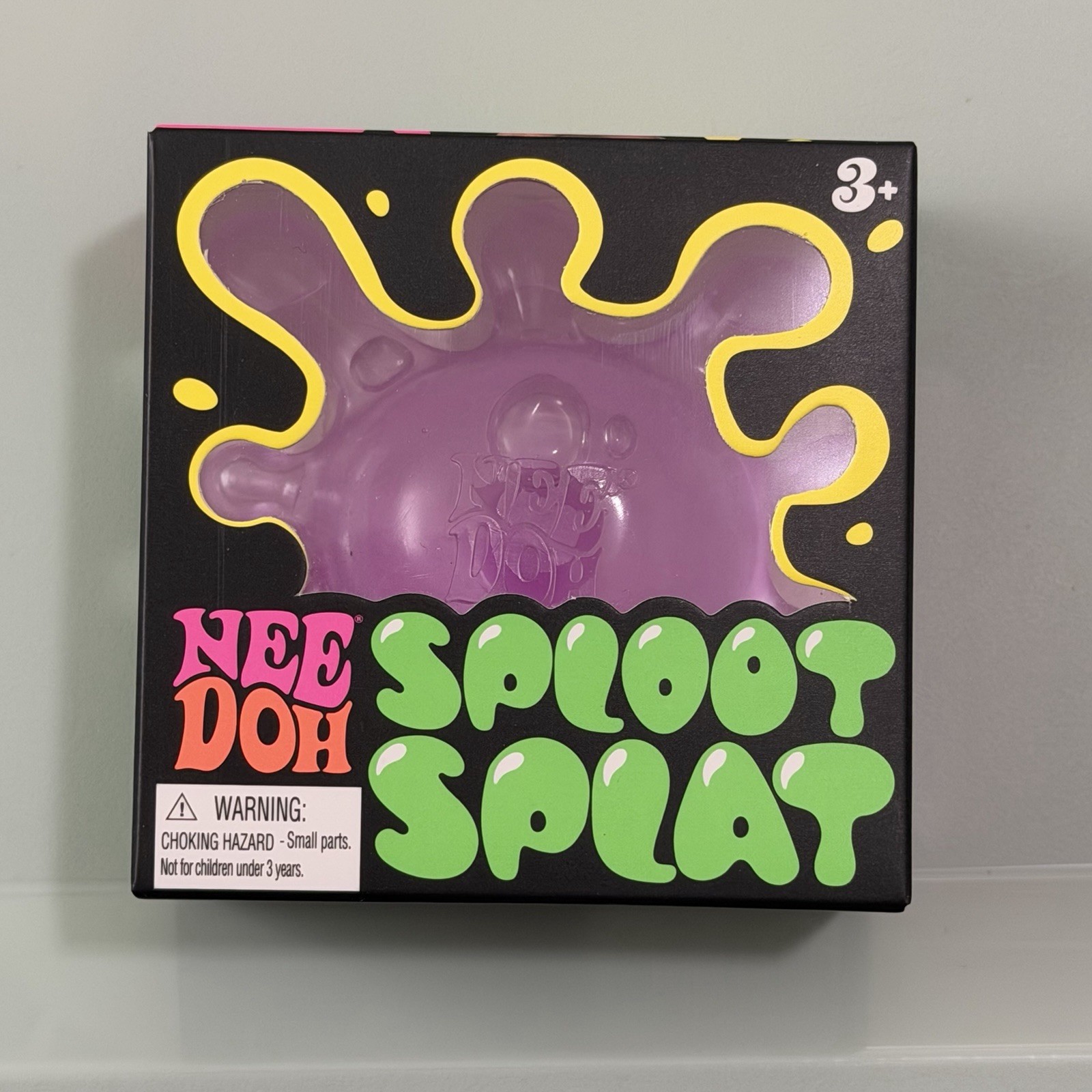 Needoh Sploot Splat Squishy Sensory Toy – Pink/Purple