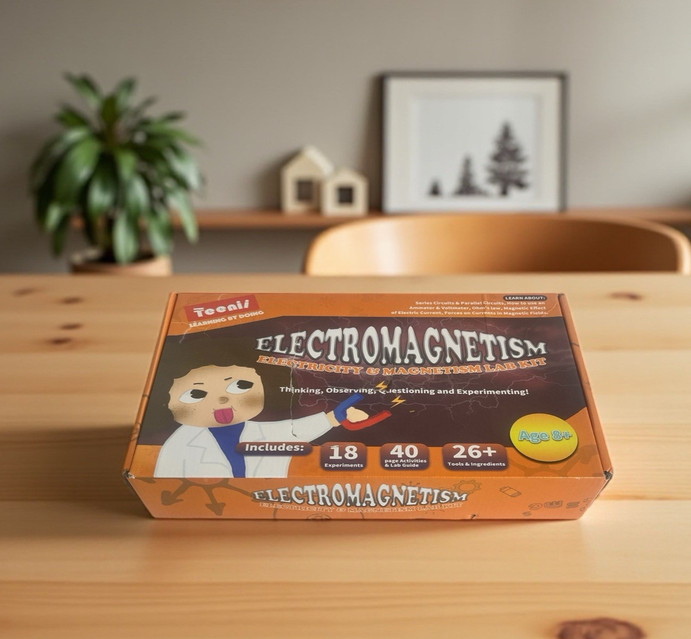 Electromagnetism Lab Kit Experiments Teenii Science Kit Ages 8+ Homeschool