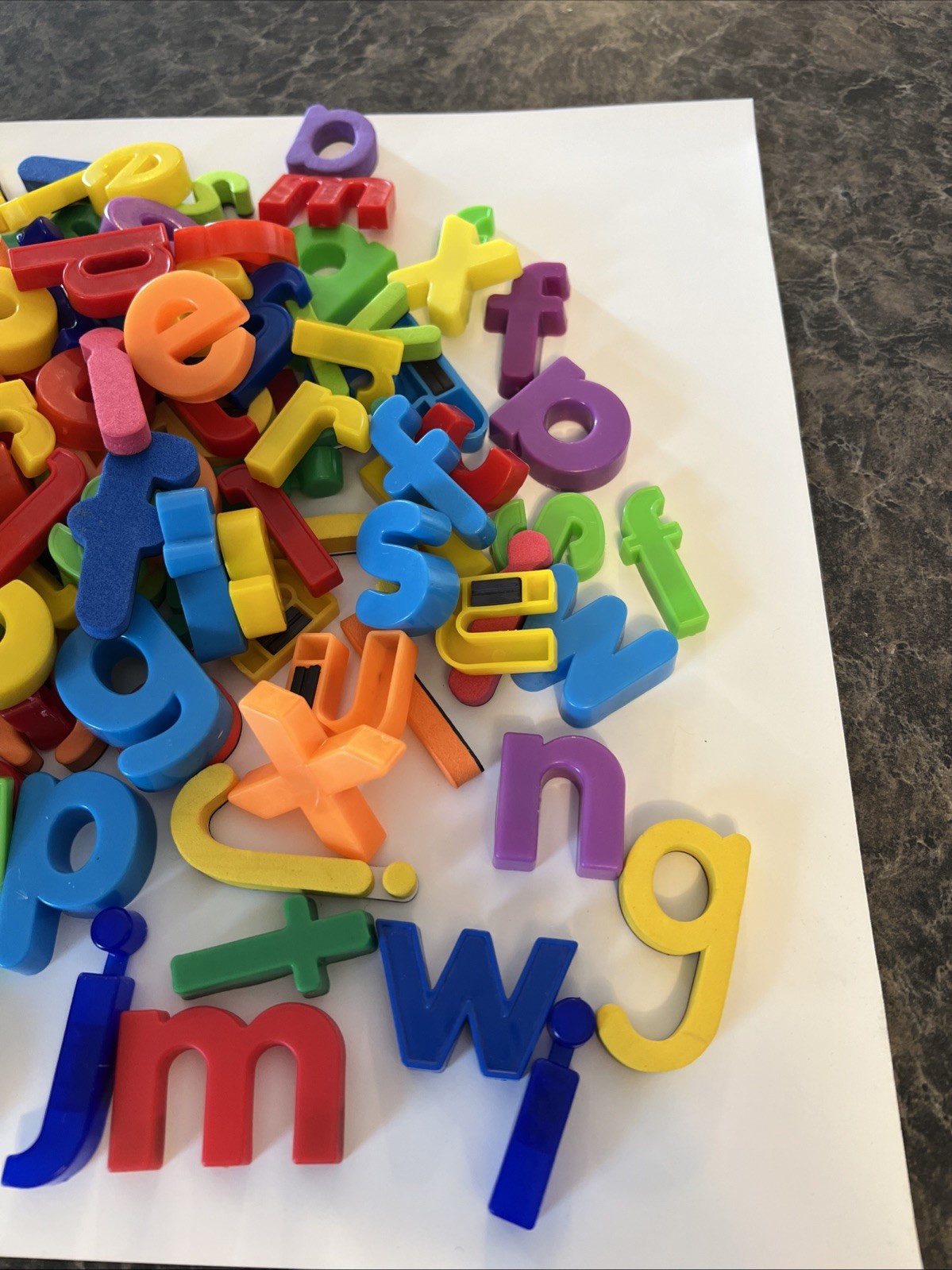 Magnetic Alphabet Letters Vintage & Modern – Fridge Magnets Mixed Lot 259