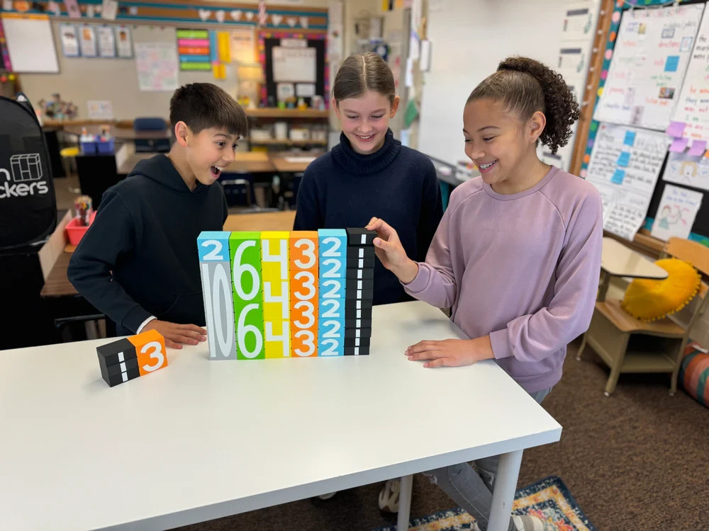 Math Stackers® Learning System – High Density Foam Blocks – Hands On Math