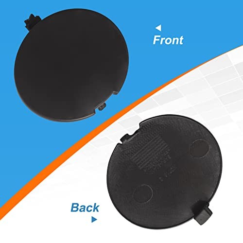 Front Bumper Tow Hook Cover Towing Eye Cap Fit for Blue right passenger side