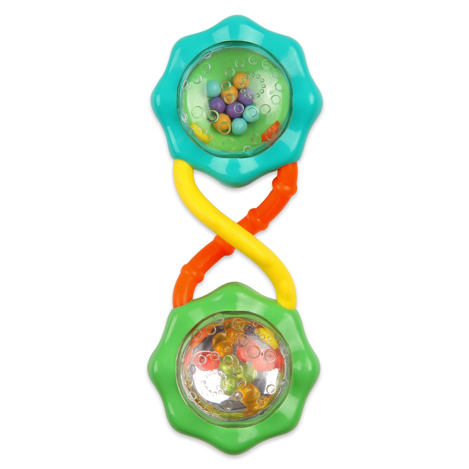 Bright Starts Rattle & Shake 1 Count (Pack of 1), & Green