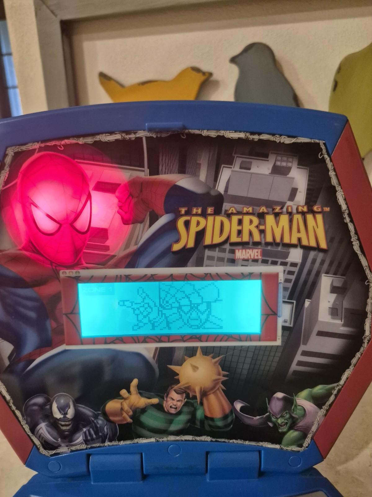 Marvel SpiderMan 3 Spider-Smart Learning Blue/Red Laptop SM-737 Education Game