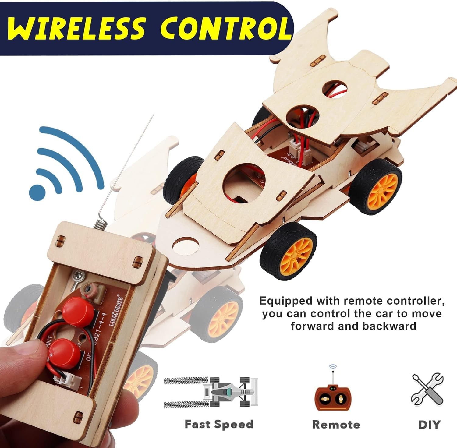 DIY RC Car Kit, Build Your Own Solar – Stem Projects for Kids Ages 8-12,…