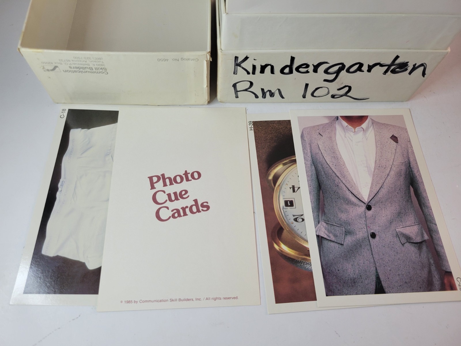 Photo Cue Cards 300 Full Color Language Practice Communication Skill Builders