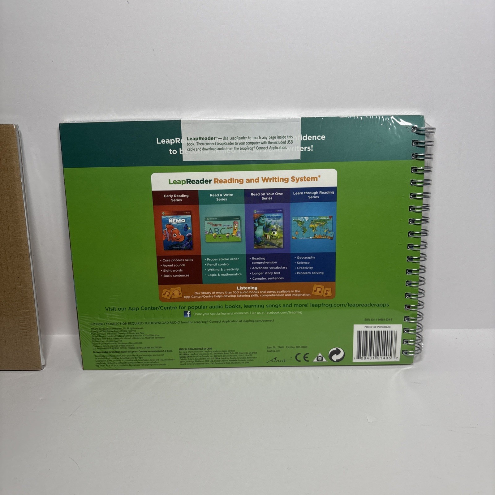 LeapFrog LeapReader Disney PIXAR Imagination Activation Art Drawing Reading NEW!