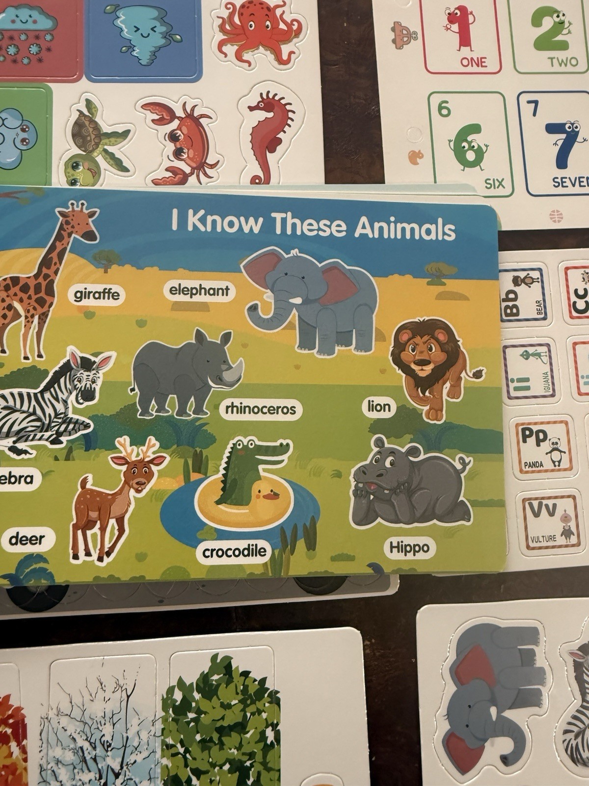 Montessori Preschool Learning Board Set