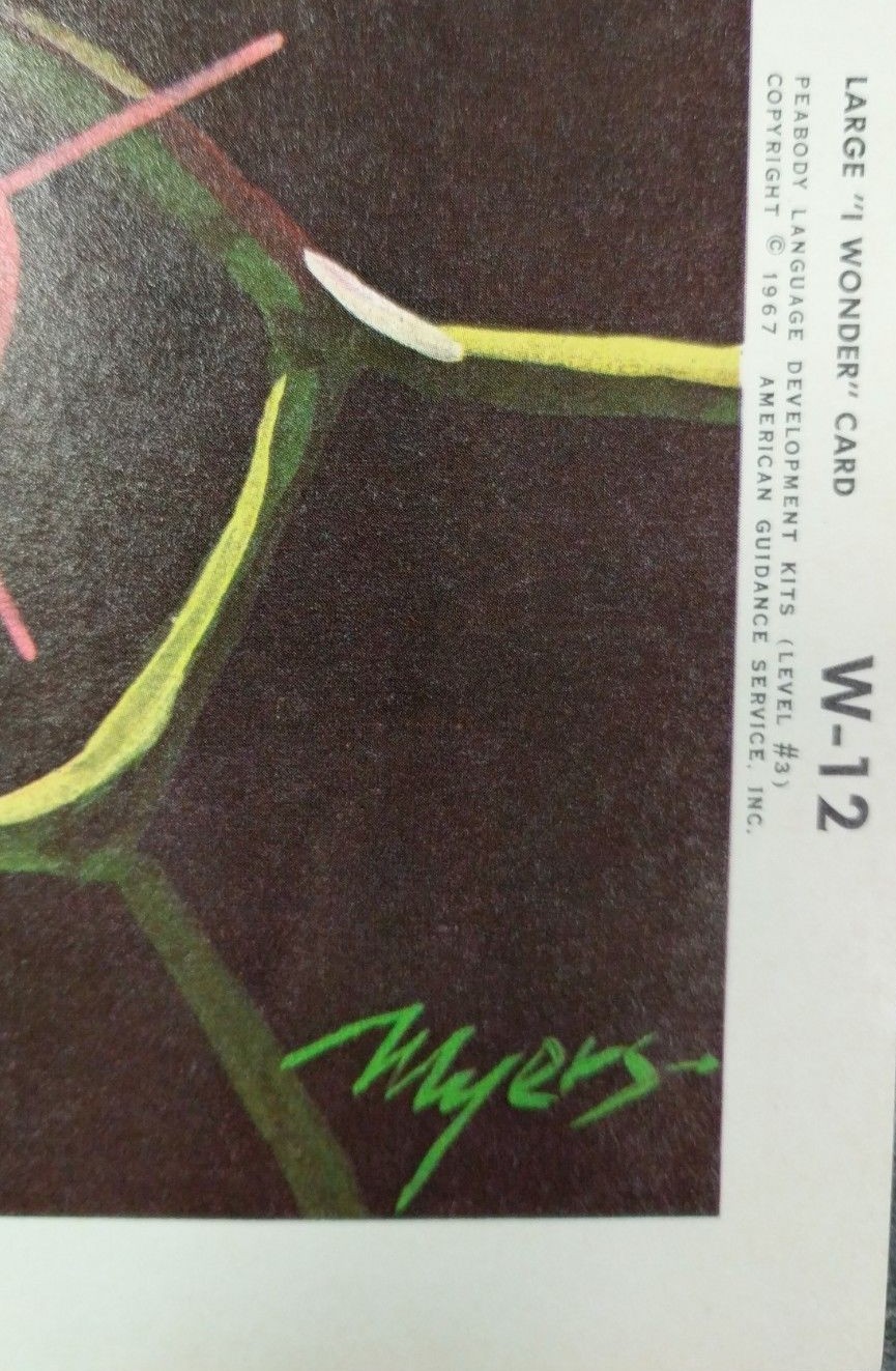 Peabody Myers Vintage Original Money Tree And Art 1967 School 2 Poster Lot #2