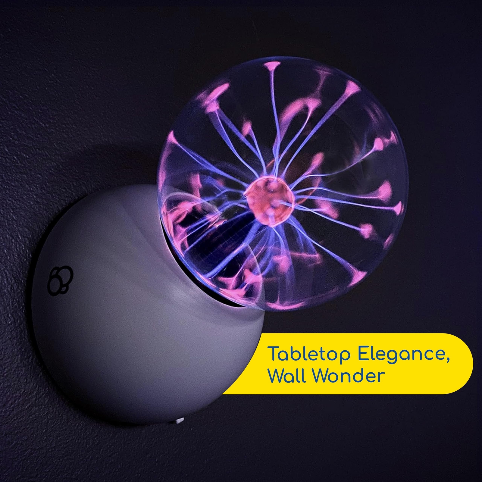 Plasma Ball Science Kit Electric Light Show Sound Activated USB Powered Display