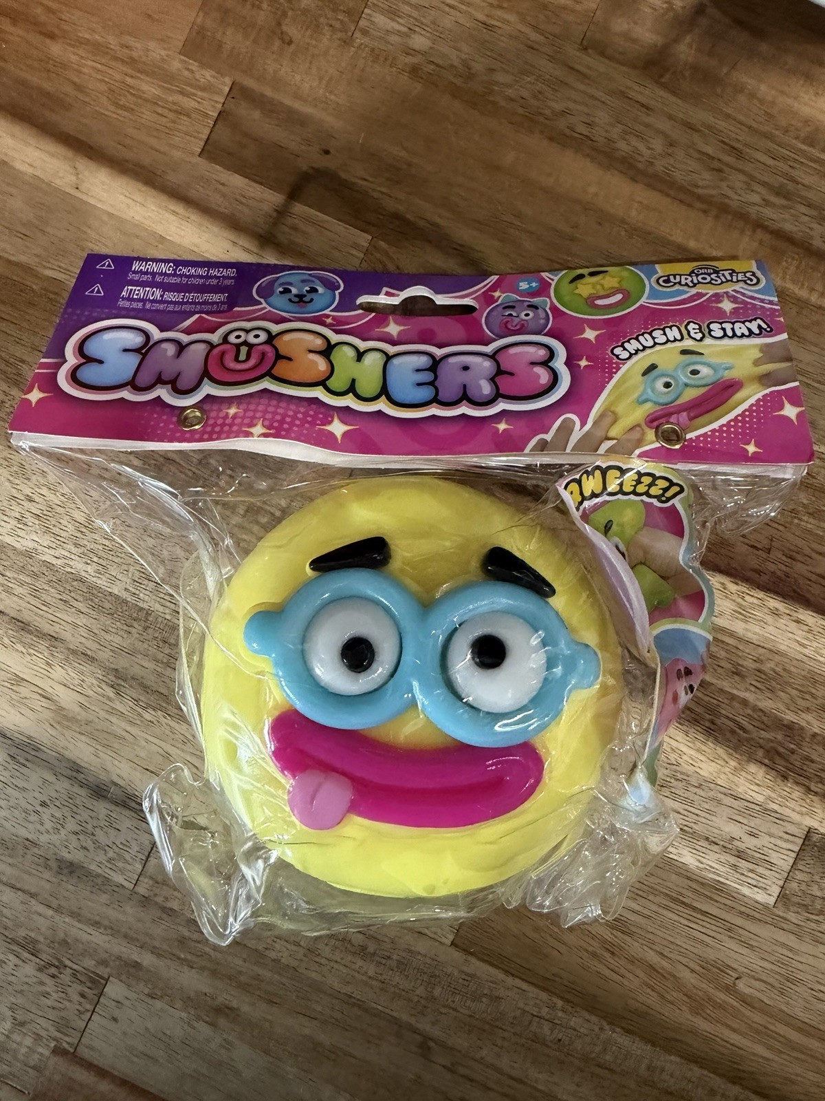 NEW AUTHENTIC RARE Viral ORB Smushers Squishy Toy LOT OF 5 FAST SHIP