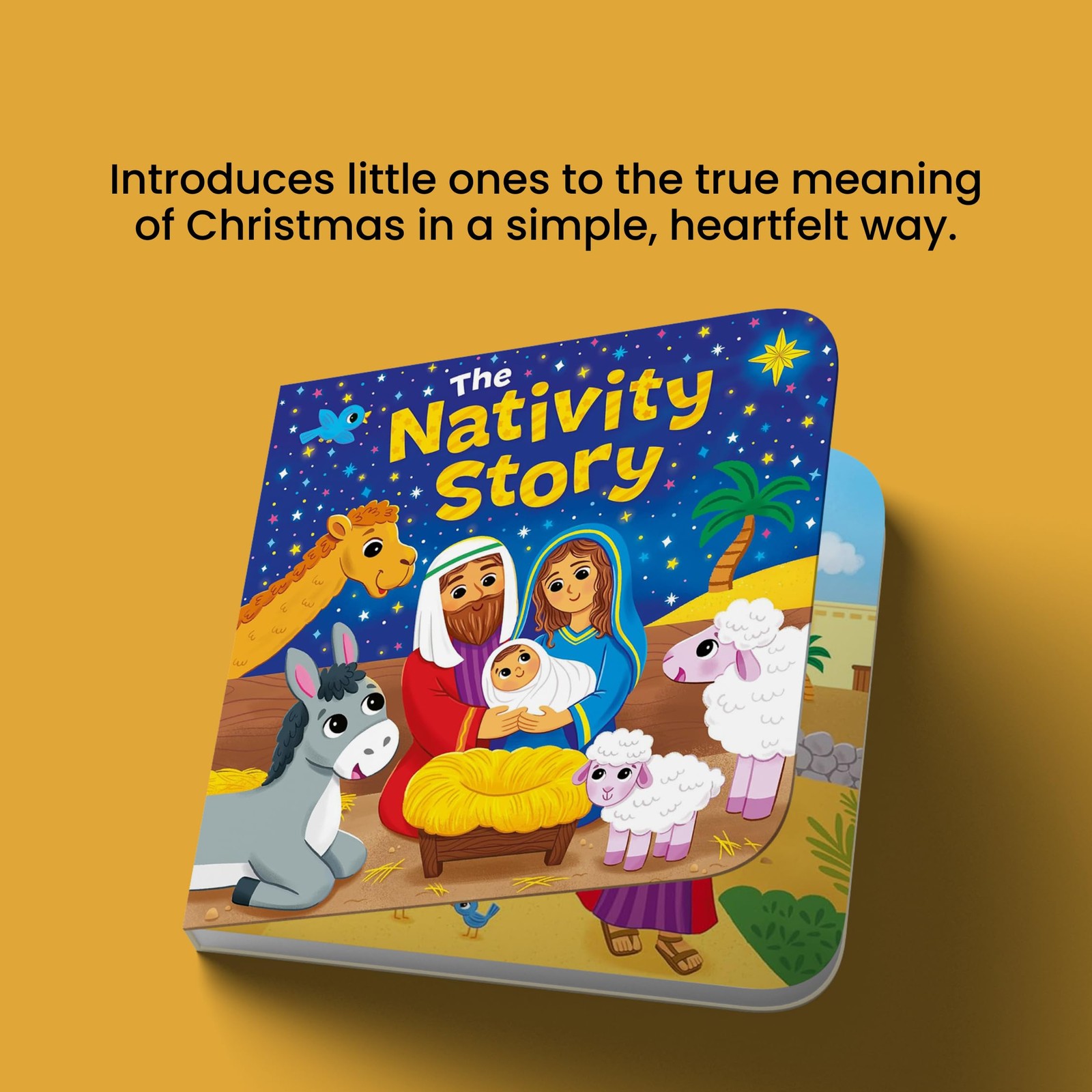 The Nativity Story Illustrative Board Book for Babies and Toddlers: The…