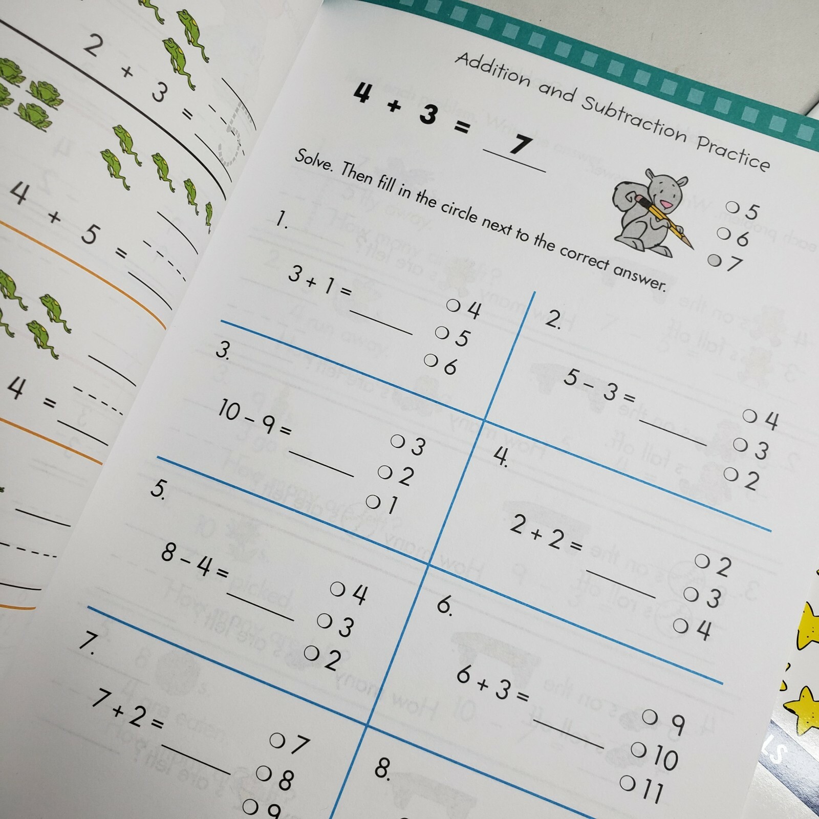 Homeschool Workbooks 1st and 2nd Grade Math Addition and Subtraction Common Core