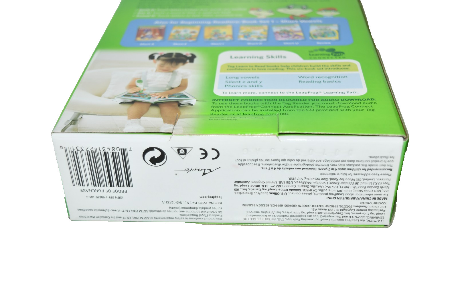 LeapFrog Tag & LeapReader Learn to Read Set 2 ~ Long Vowels ~6 Book Set – NEW