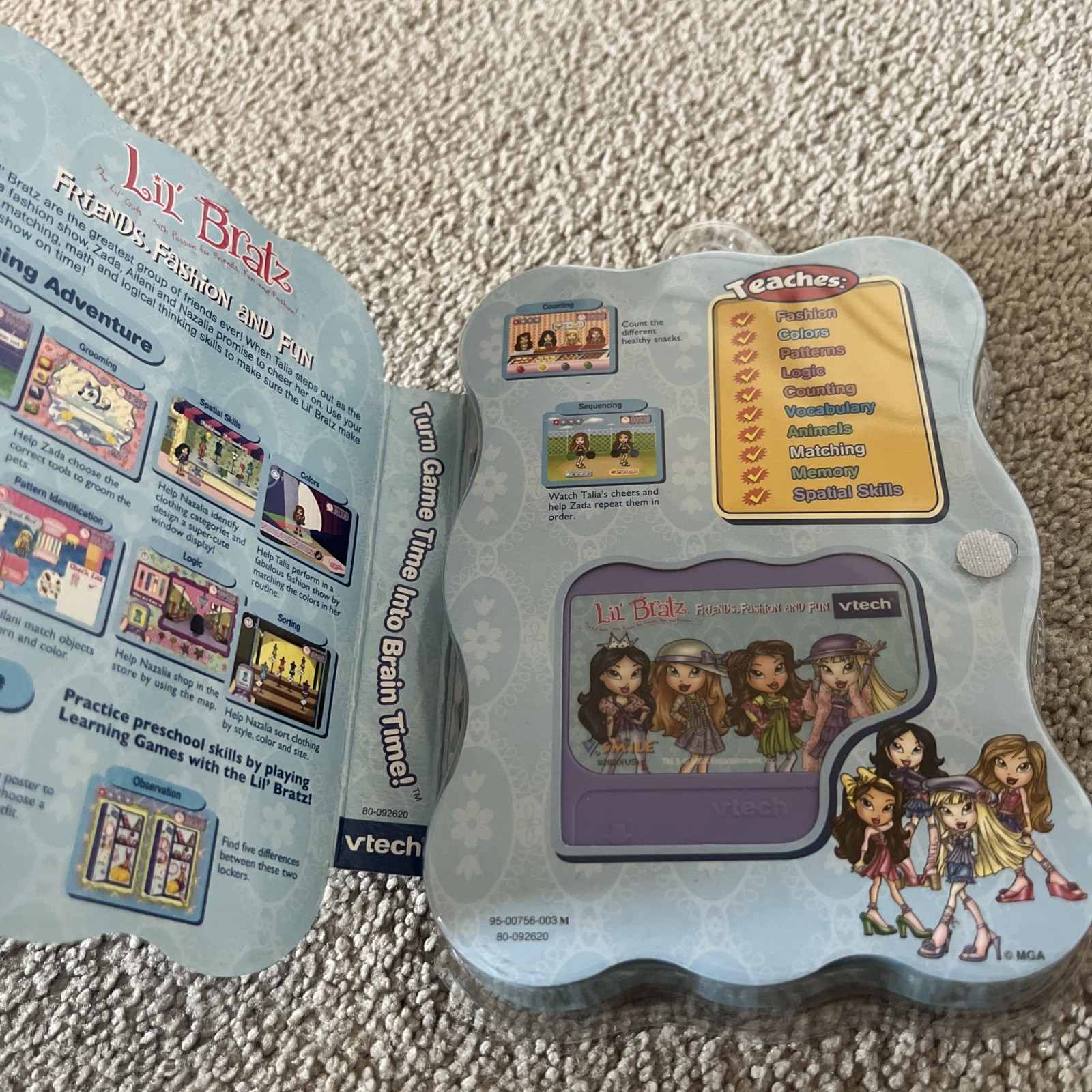 NEW Vtech V. Smile Smartridge LIL’ Bratz Friends Fashion & Fun – Ages 4-6 Years