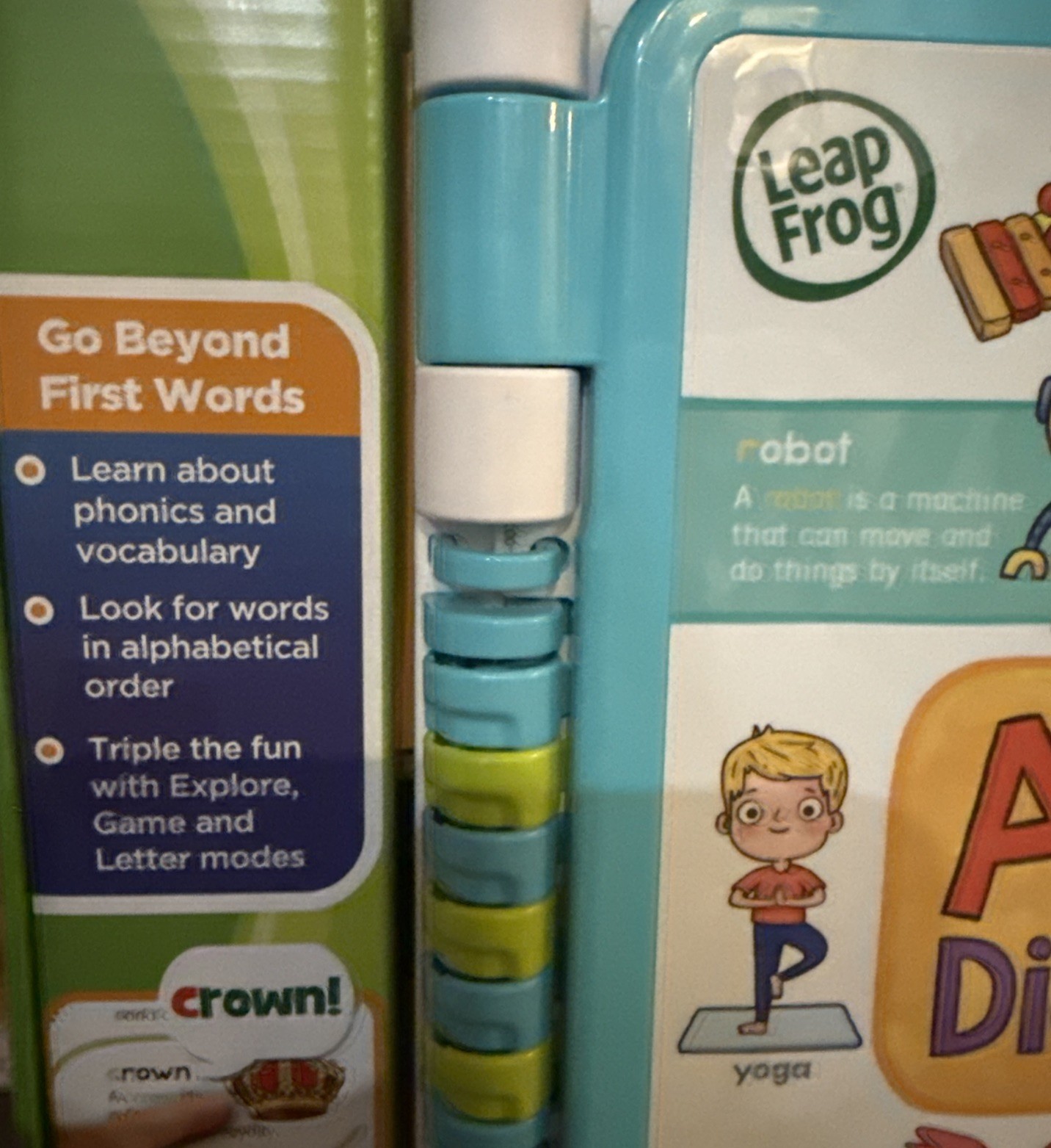 LeapFrog A to Z Learn with Me Dictionary Ages 3+ Learning- New – FREE SHIPPING