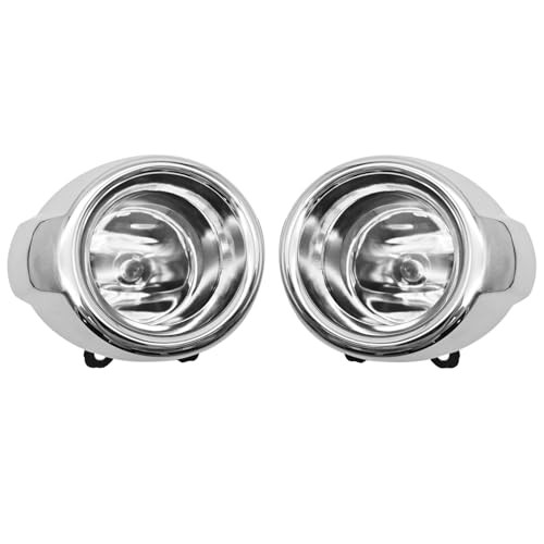 Fog Lights Compatible With 2012 2013 2014 Ford Focus Chrome bezel