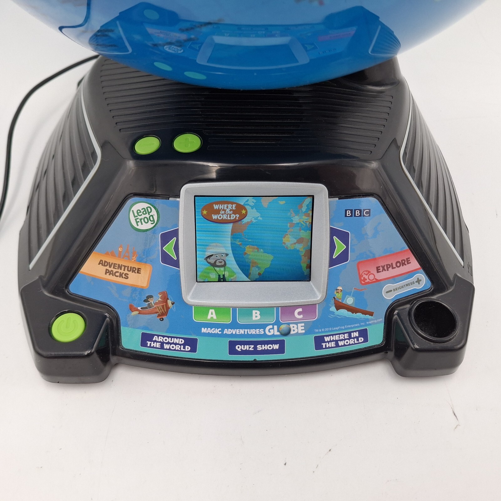 LeapFrog Magic Adventures Globe 2.8″ Video Screen BBC Videos Interactive Games