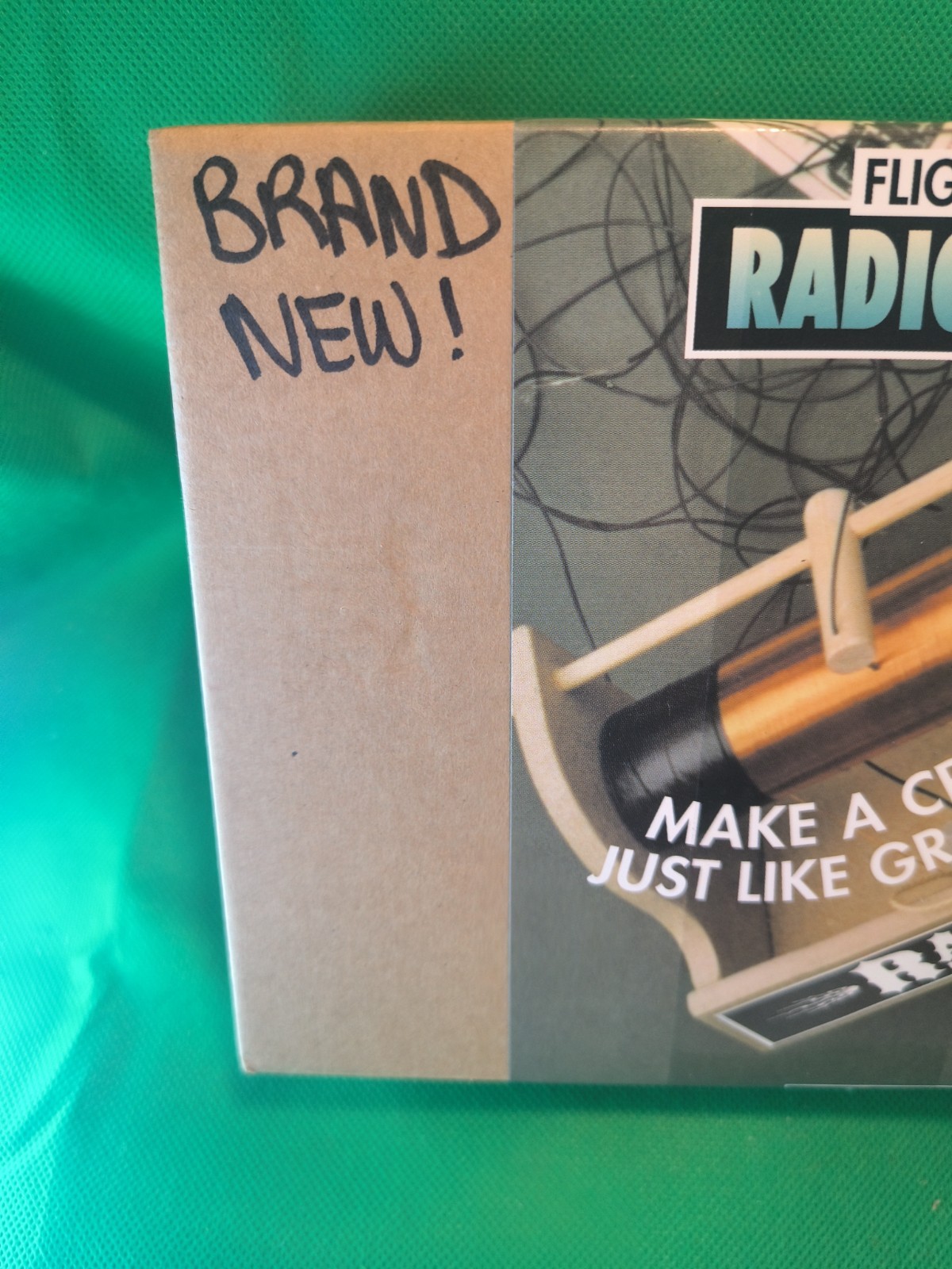 Flights of Fancy Crystal Radio Kit DIY Receiver STEM 1998 Vtg MARKINGS, READ