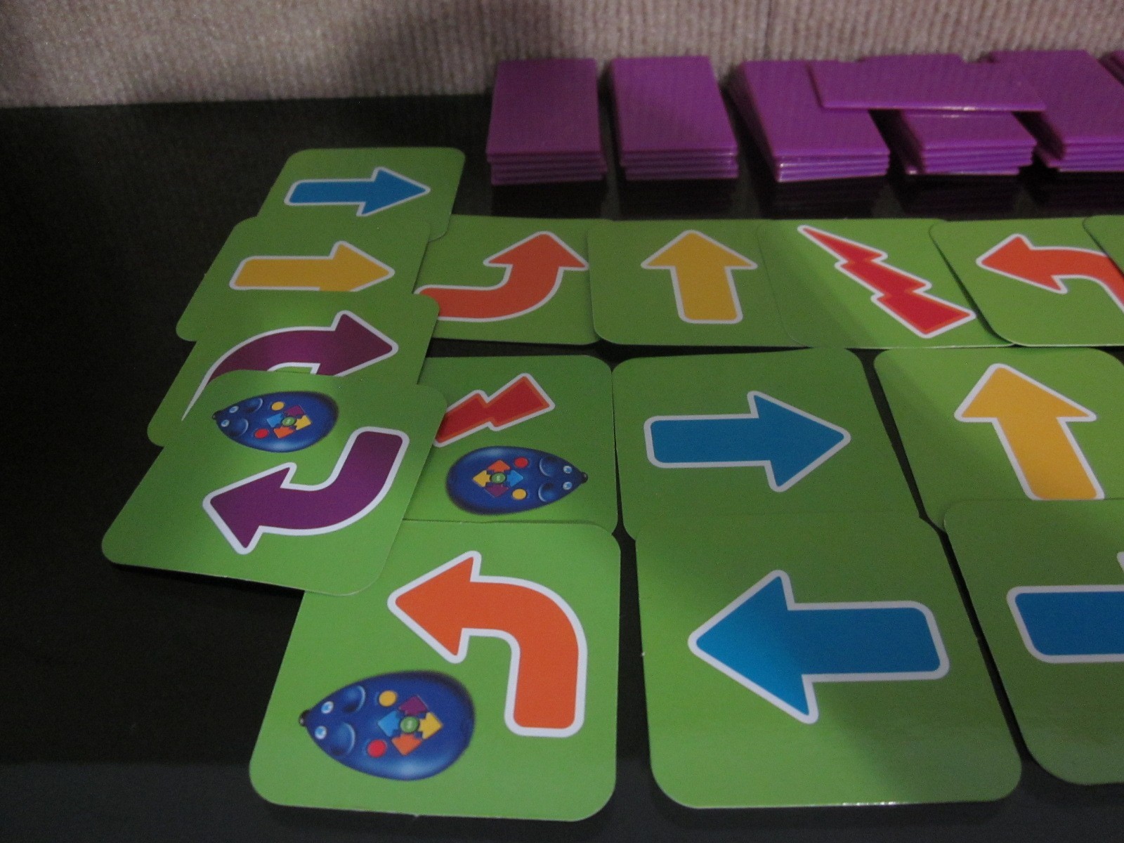 Learning Resources Code & Go Robot Maze Walls & Double Sided Coding Cards Only