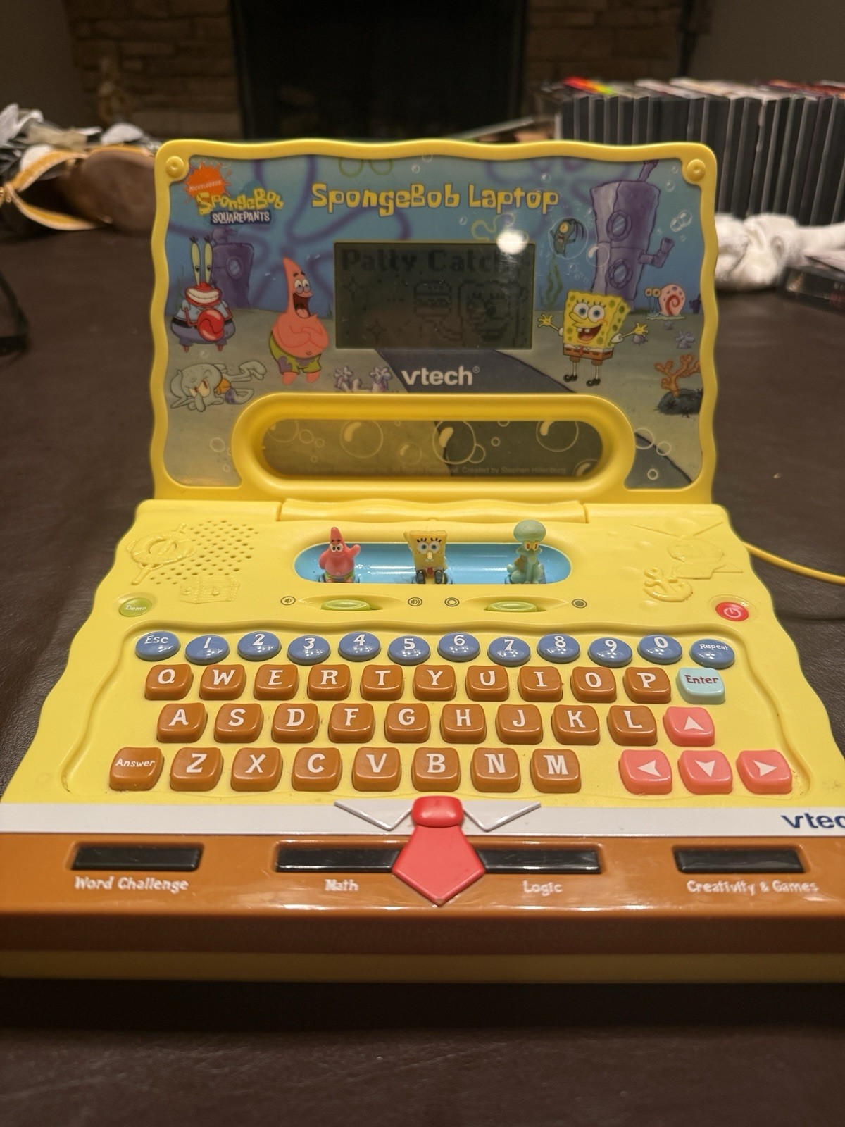 VTech SpongeBob SquarePants Learning Laptop Electronic System VT1961 Ages 4-7