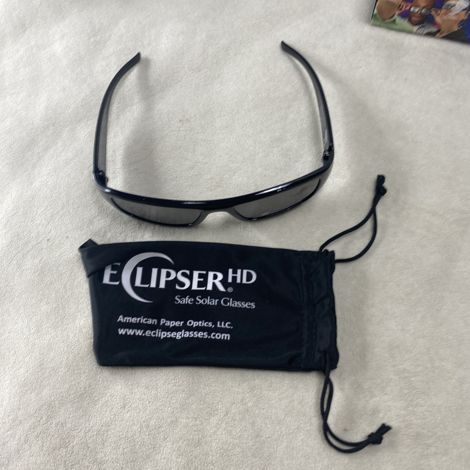 2 Pair ECLIPSER HD Safe Solar Glasses (New In Box) Safety Science Eclipse