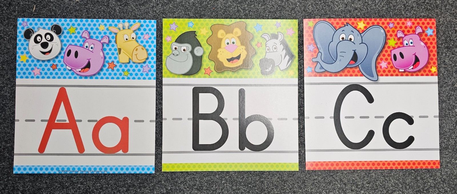 Complete Alphabet & Phonics Sound Wall Card Bundle by Oriental Trading Company