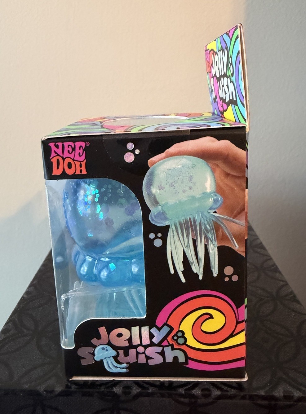 Authentic Schylling NeeDoh Jelly Squish Jellyfish Blue – Sealed New In Box