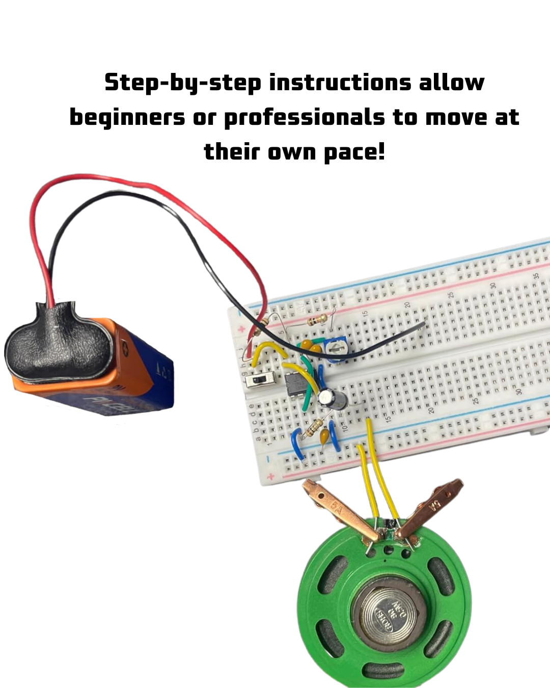 Make: Radio Component Kit – Complete Electronics Component Pack Book Science Lab