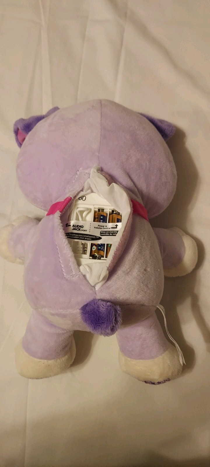 Leap Frog Interactive Snuggle Plush Puppy Violet Sings & Talks