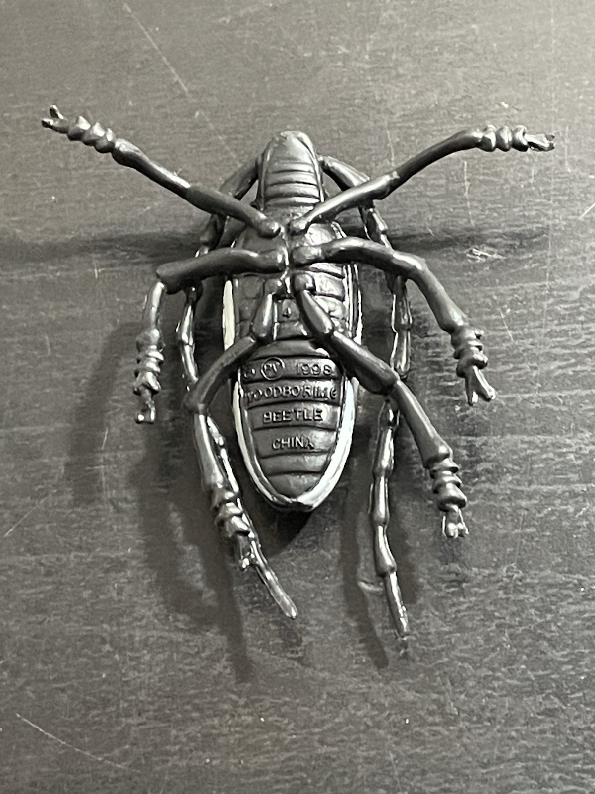 Play Visions Woodboring Beetle 1998 from the Exotics Beetles Series Kids Bug Toy