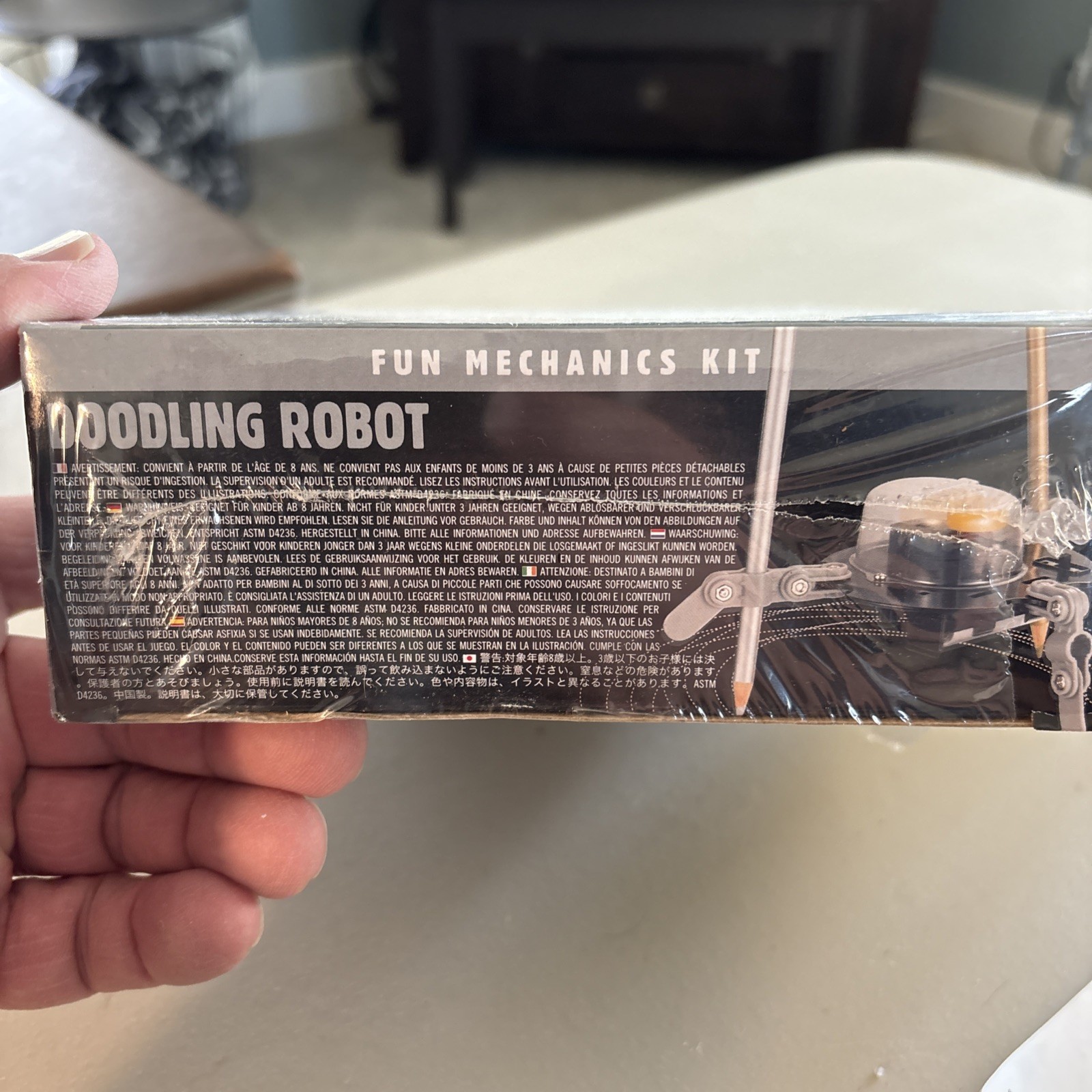 4M KidzRobotix Doodling Robot DIY Science Engineering Robotics SEALED New Kit