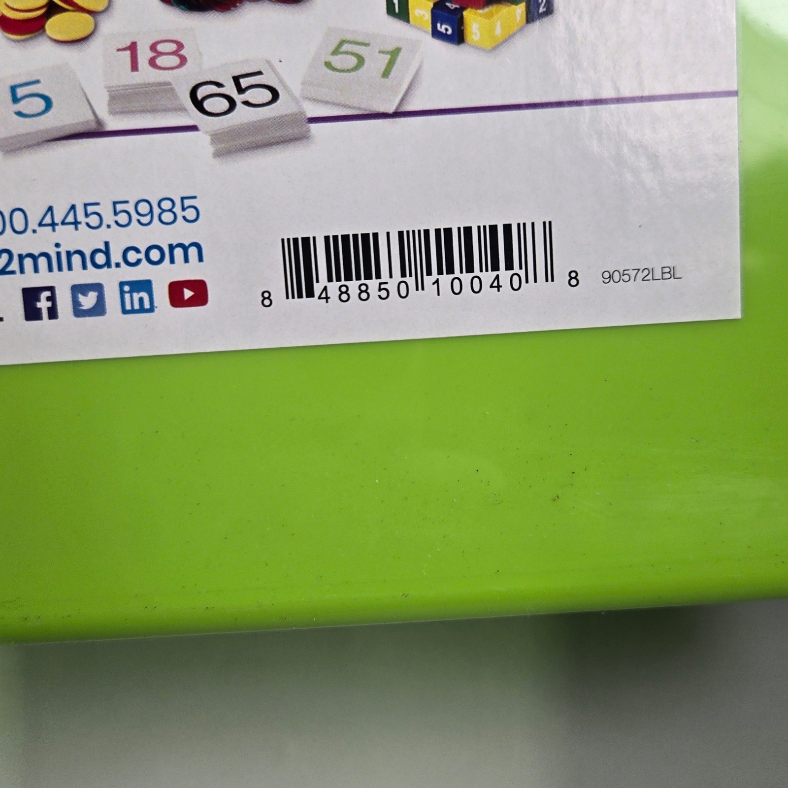 Hand2Mind Math Fluency Centers Grade 2 Educational Kit