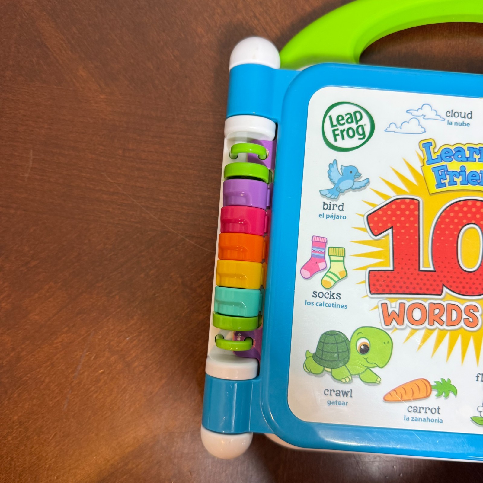 LeapFrog Learning Friends 100 Words Book, Spanish + English