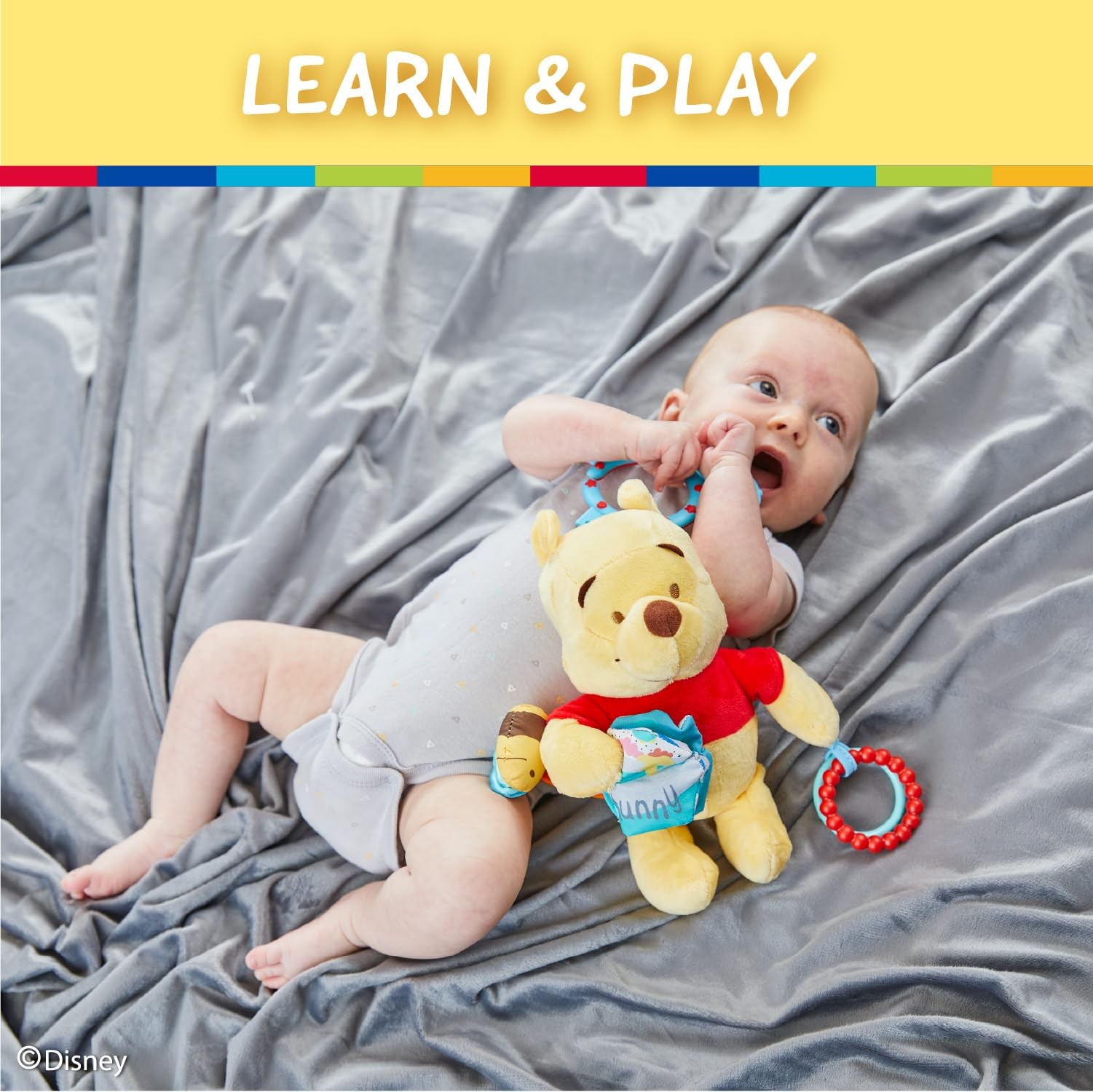 Kids Preferred Disney Baby Winnie The Pooh On The Go Activity Toy 79704