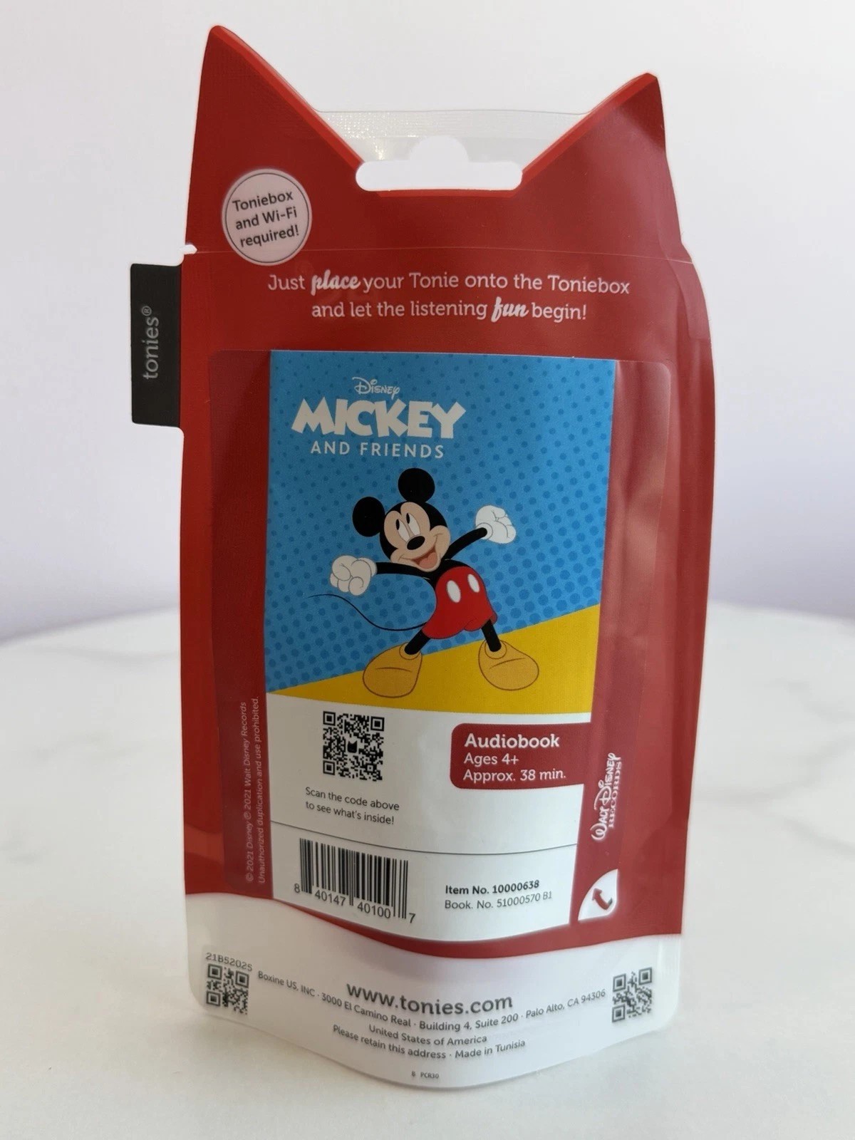TONIES Mickey Mouse &Friends Audio Play Character FIGURE Figurine Tonie Toniebox
