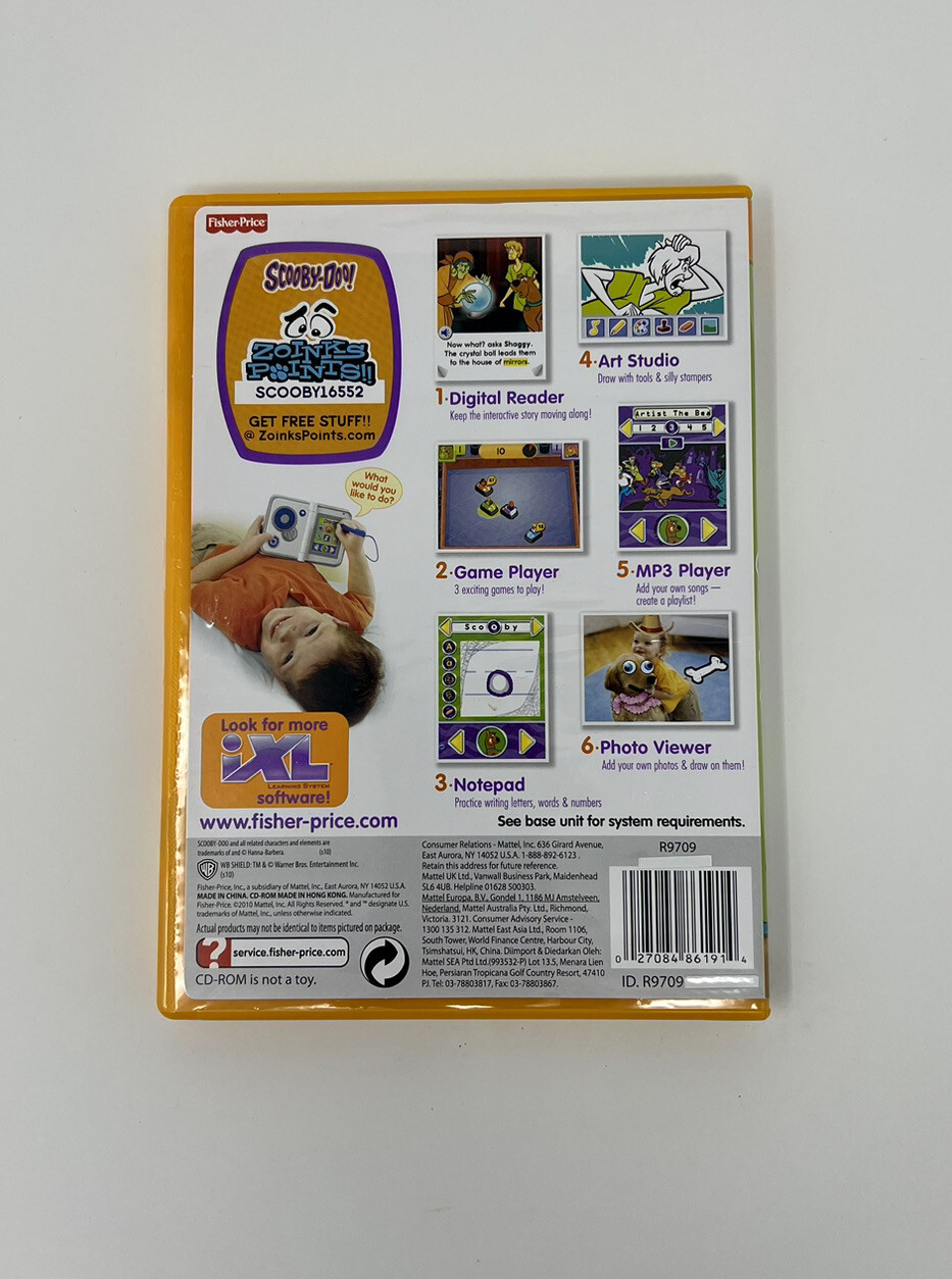 Fisher-Price iXL Learning System Software Scooby-Doo 3-7 years