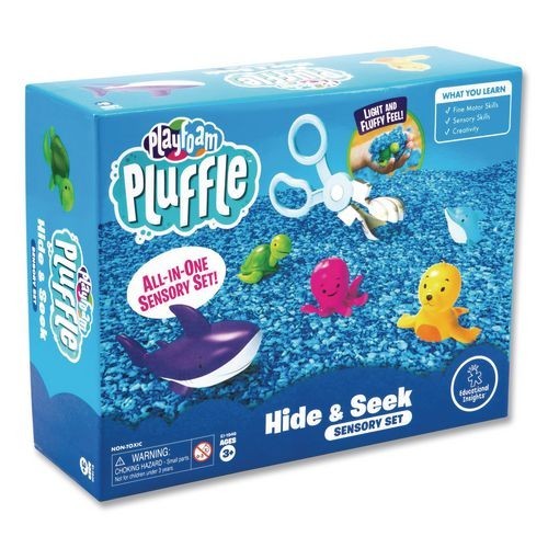 Educational Insights Playfoam Pluffle Hide and Seek Sensory Set, Ages 3 to 7