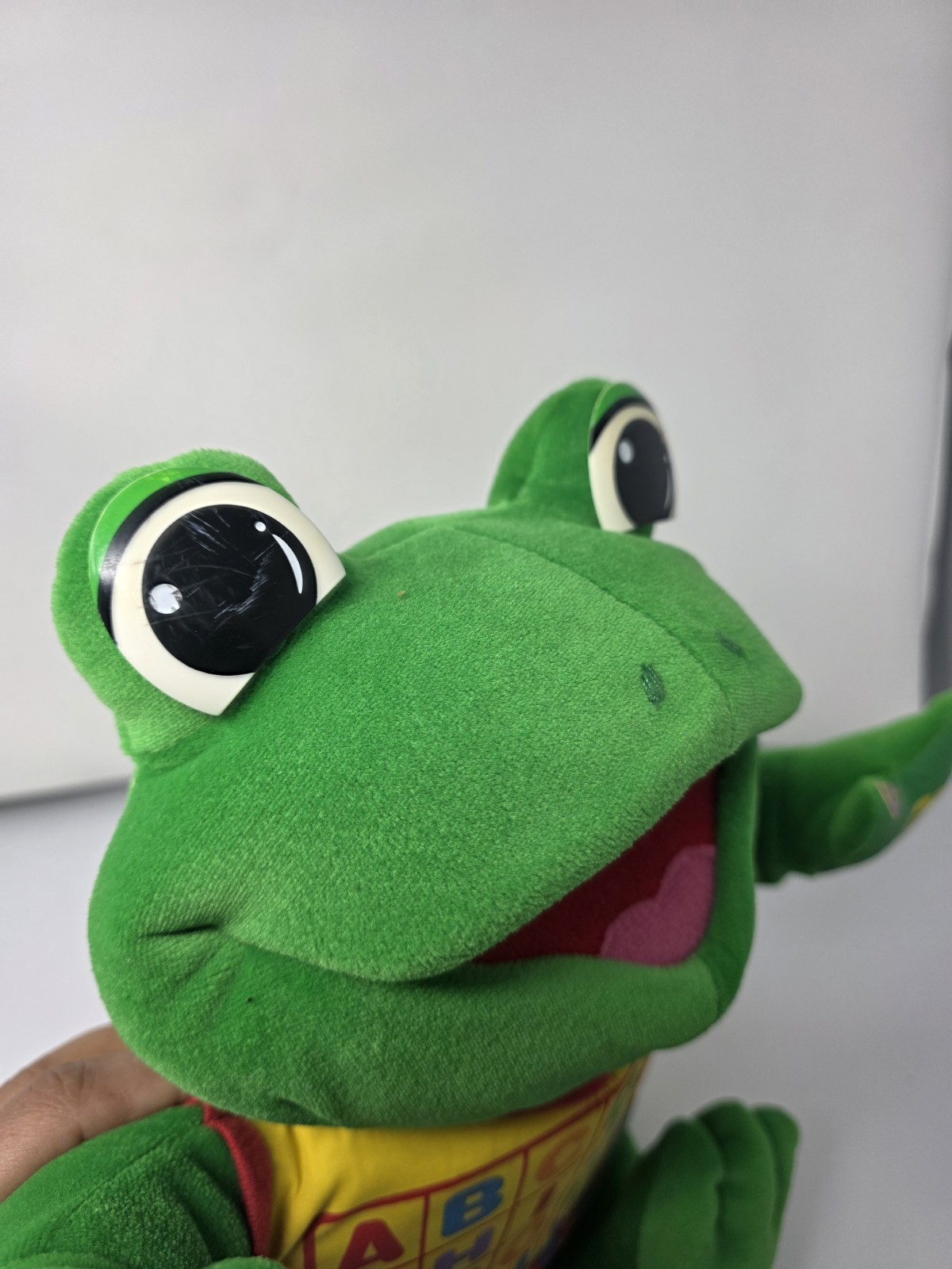 RARE 2001-03 READ & SING LITTLE LEAP INTERACTIVE PLUSH ABC LEARNING TOY 18″ TALL