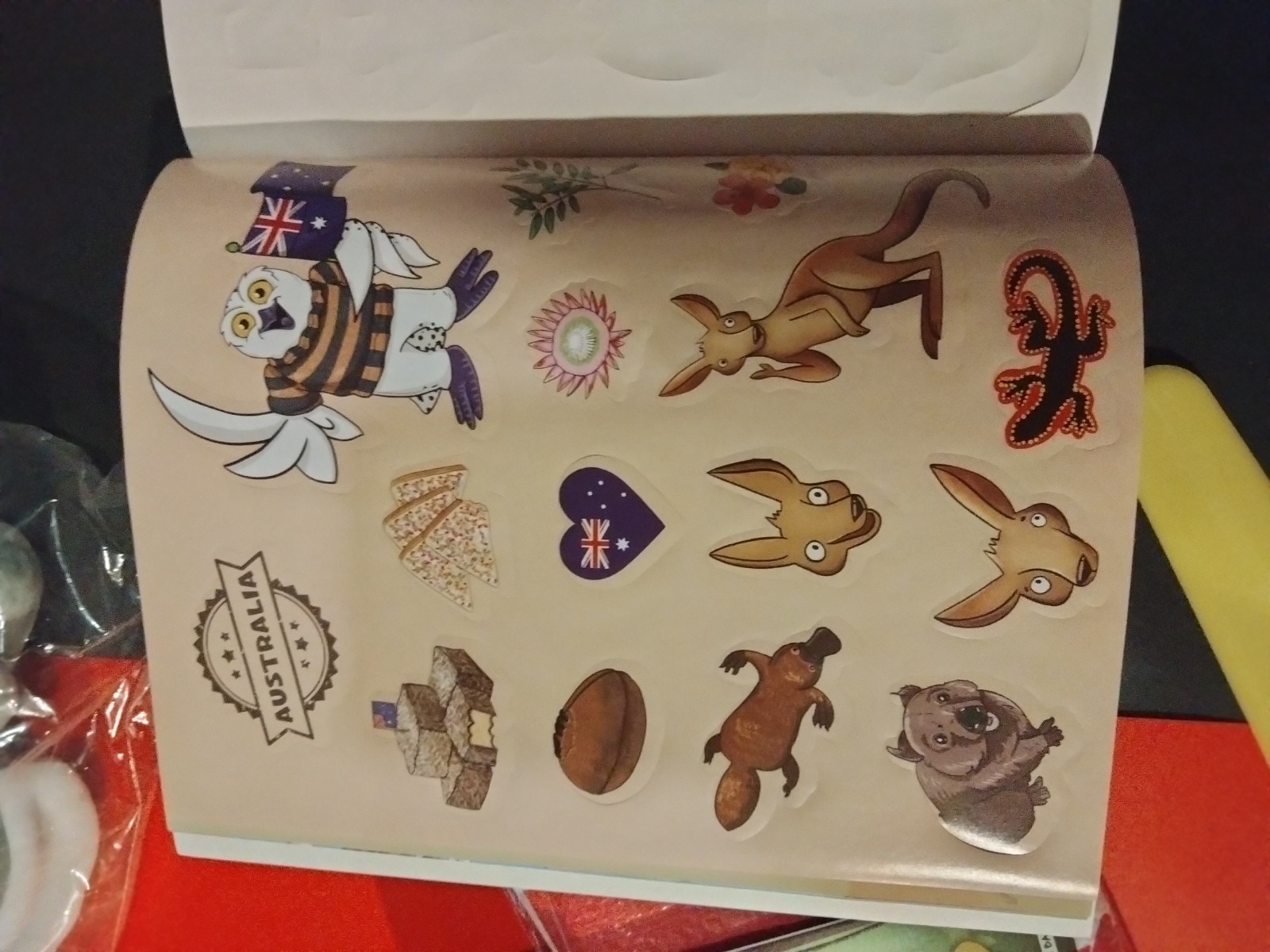 KidZ LLC “In Kidz” AUSTRALIA lot of Aussie Toys stickers Free Ship