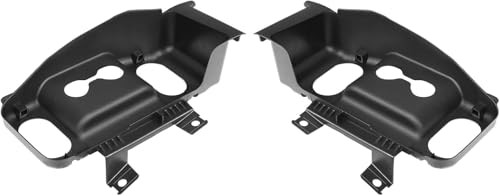Front Bumper Tow Hook Trim Cover Panels Compatible with Fo-rd F-250 F-350 F