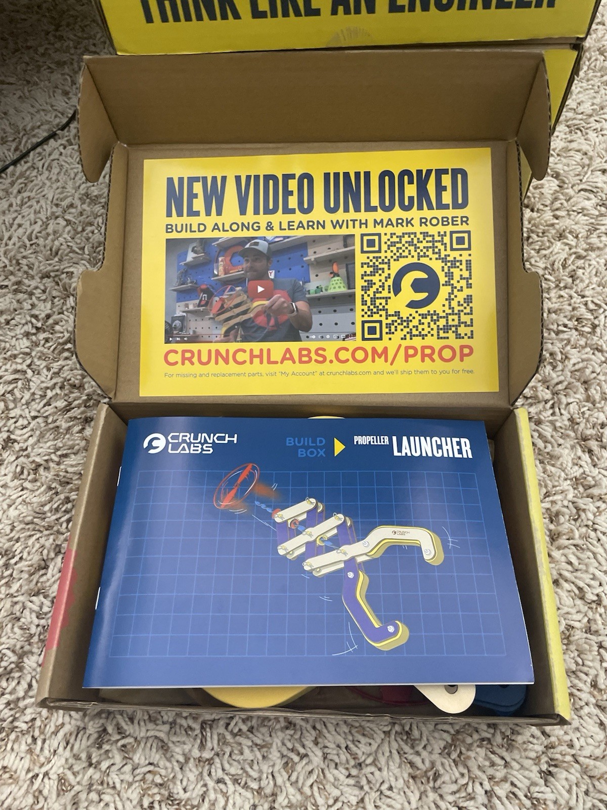 Pre-built – CrunchLabs Propeller Launcher Box 22 – READ DESCRIPTION
