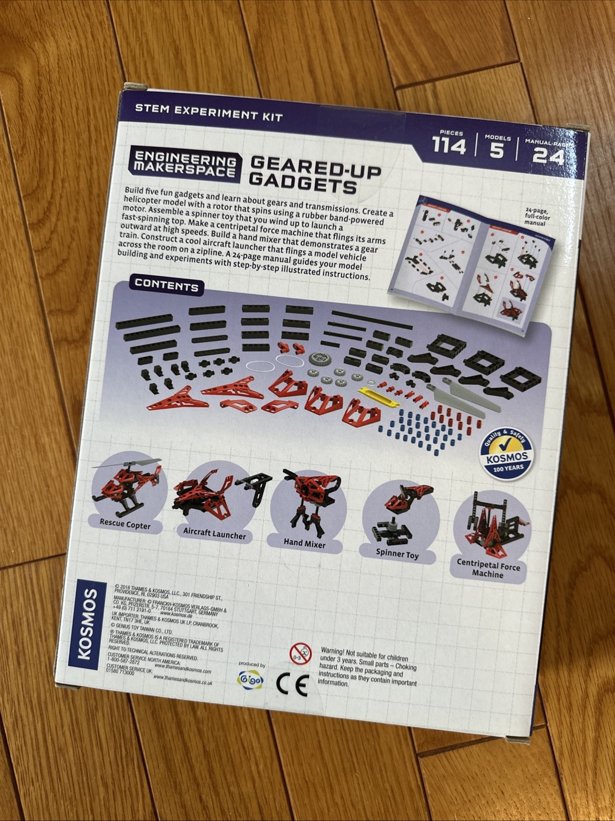 Thames & Kosmos Engineering Makerspace Geared-Up Gadgets